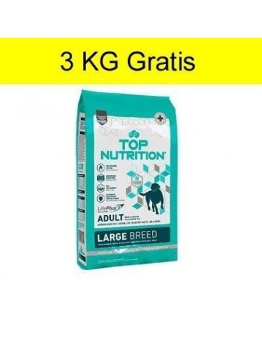 Top Nutrition Perro Grande Adulto 15 + 3KG Gratis