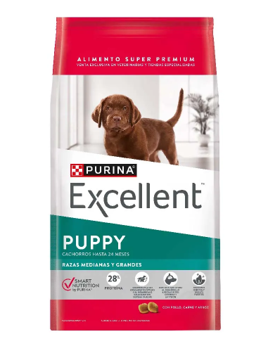 Excellent Cachorro/Puppy Mediano Y Grande 15 Kg