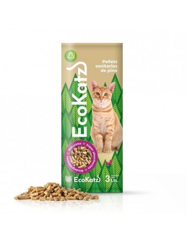 Pellets Sanitarios EcoKatz 6 Lts (4.6Kg)