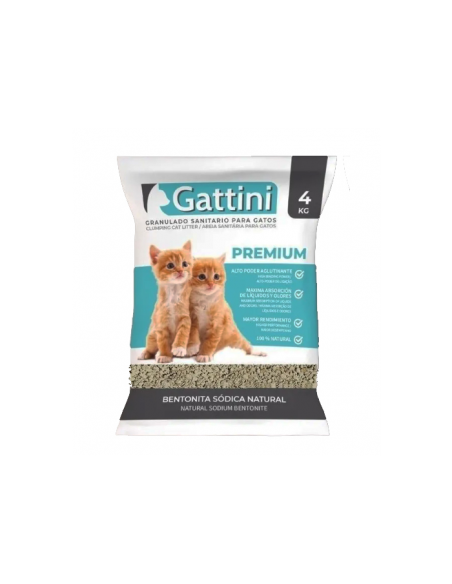 Piedras Sanitarías Gattini Premium (4x4kg)
