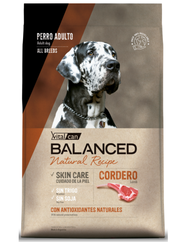Vital Can Balanced Natural Recipe Cordero 15kg