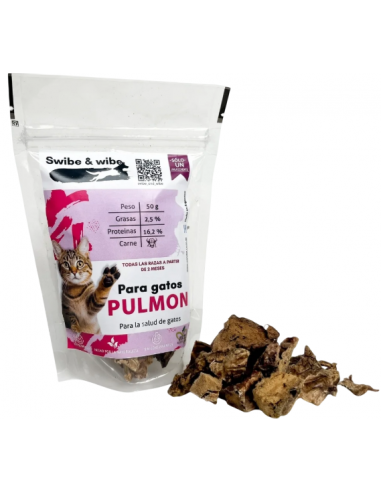 Pulmón Para Gatos - Swibe & Wibe 50G
