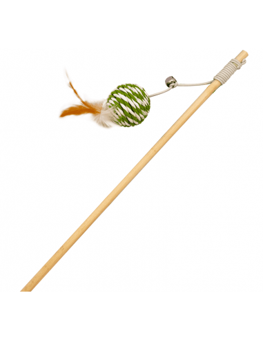 Varita Pelota Pluma Gato