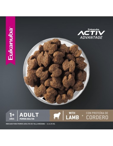 Eukanuba Adulto Cordero 15kg