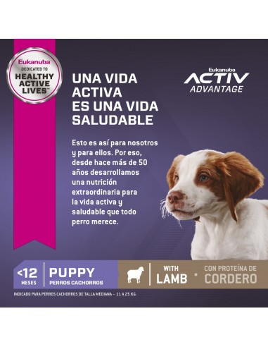 Eukanuba Puppy Cordero 15kg
