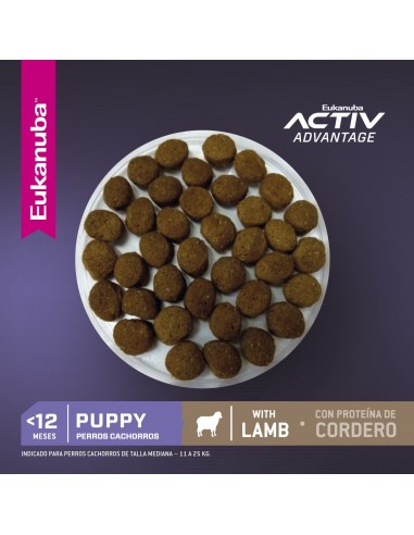 Eukanuba Puppy Cordero 15kg